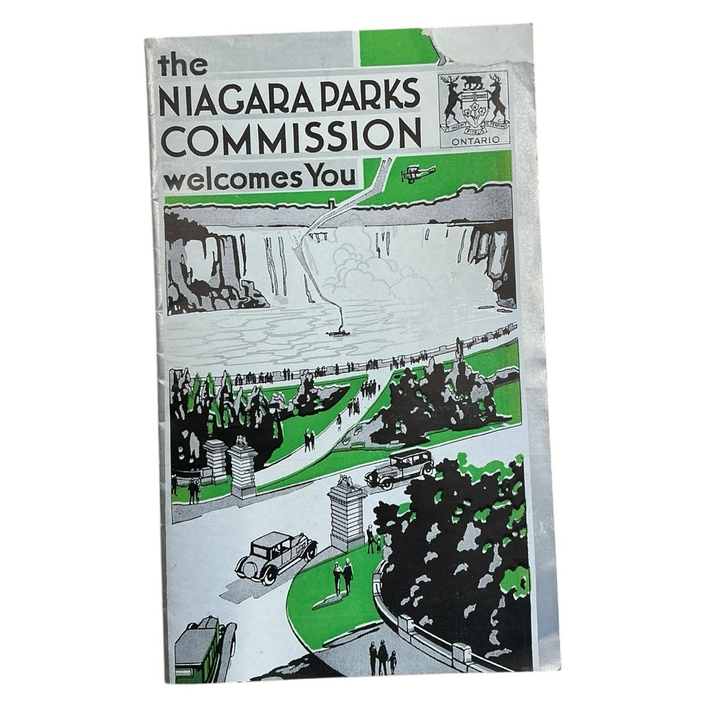 Vintage Niagara Parks Brochure Ontario Canada‎ Niagara Falls Travel Guide